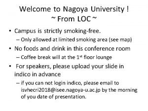Nagoya university map