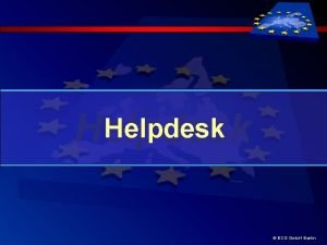 Ecg helpdesk Ecg helpdesk