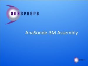 Ana Sonde3 M Assembly What is the Ana