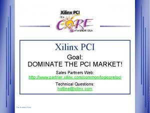 Pci goal Pci goal