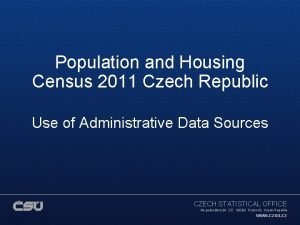 Czech republic census 2011
