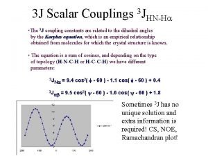 3j coupling