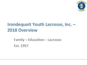 Irondequoit lacrosse