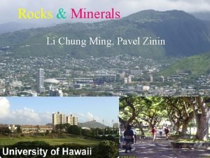 Extrusive igneous rocks example Extrusive igneous rocks example