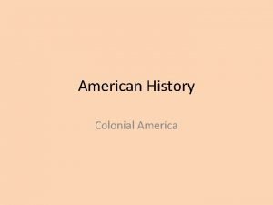 American History Colonial America Trial of John Peter
