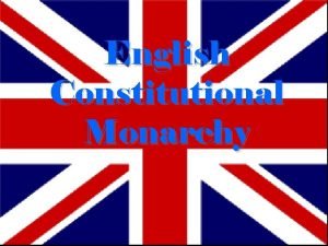 English Constitutional Monarchy Background 1215 1603 Magna Carta