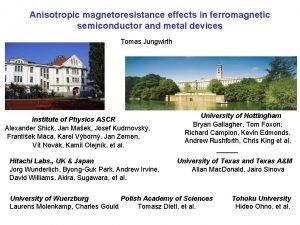 Anisotropic magnetoresistance effects in ferromagnetic semiconductor and metal