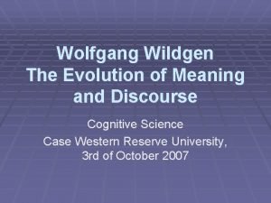 Wolfgang wildgen