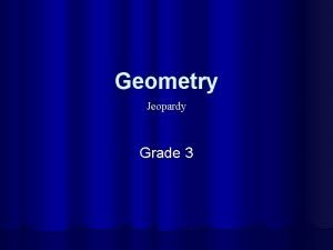 Geometry (polygons) jeopardy