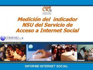 Medicin del indicador NSU del Servicio de Acceso