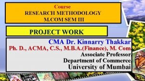 M com sem 4 project