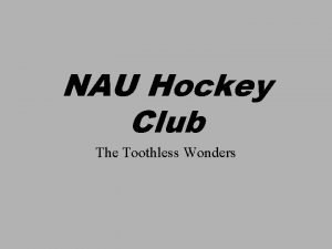 NAU Hockey Club The Toothless Wonders The Players