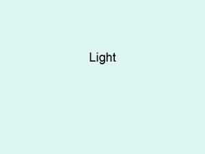 White light is composed of