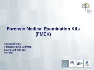 Medical examination kit