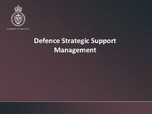 Management support definition