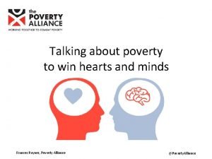 Talking about poverty to win hearts and minds