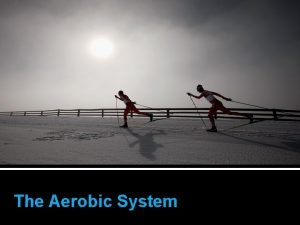 The Aerobic System The Aerobic System The ATPPC