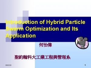 Introduction of Hybrid Particle Swarm Optimization and Its