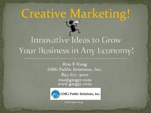 Innovative ideas to grow business