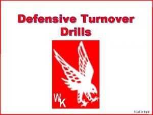 Turnover drills football