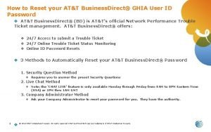At&t business direct phone number