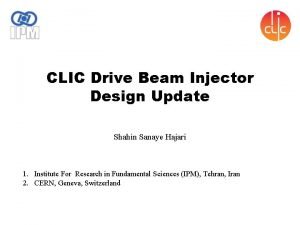 Injector update