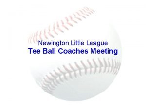 Newington little league