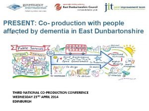 PRESENT Co production with people affected by dementia