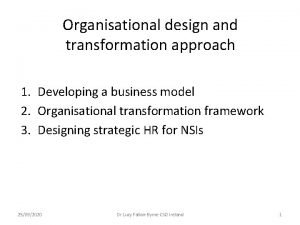 Strategic workforce