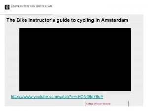 The Bike Instructors guide to cycling in Amsterdam
