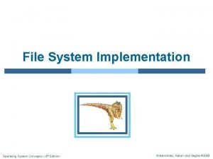 File system in operating system