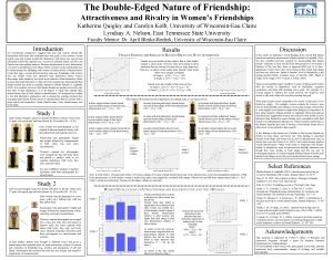 The DoubleEdged Nature of Friendship Attractiveness and Rivalry