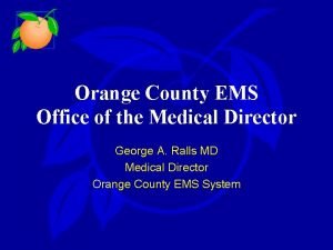 Orange county ems
