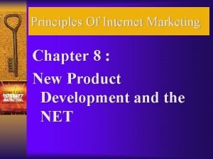 Principles of internet marketing