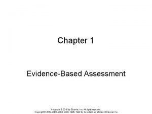 Assessment skills