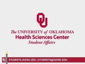 Ouhsc student services Ouhsc student services