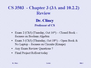 CS 3503 Chapter 3 3 A and 10