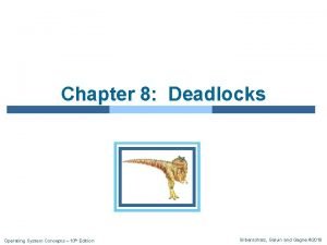 Deadlock can be described more precisely by