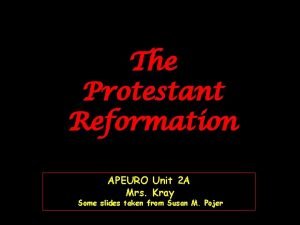 Protestant religion