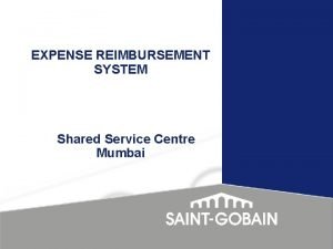Expense reimbursement system