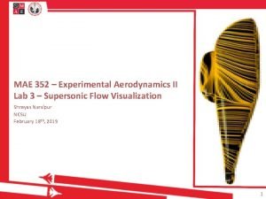 MAE 352 Experimental Aerodynamics II Lab 3 Supersonic