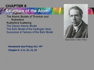 Bohr model and its limitations