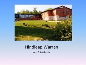 Hindleap warren rooms