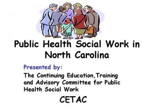 Social work in public health