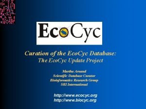 Eco cyc Eco cyc