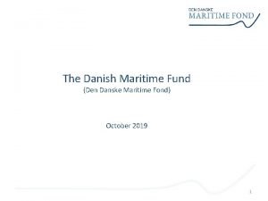Den danske maritime fond