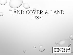 LAND COVER LAND USE 1094049 1094075 LAND COVER
