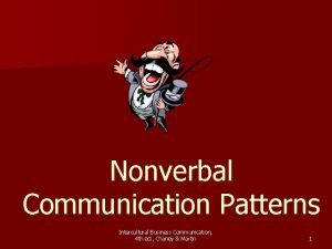 Chromatics nonverbal communication