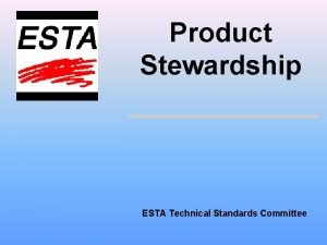 Esta technical standards