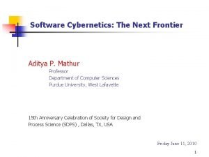 Be next frontier software development
